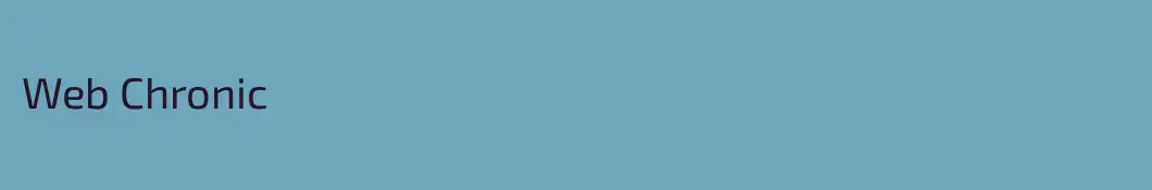 Web Chronic